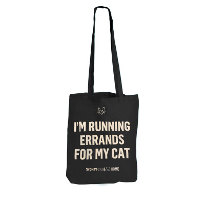 Sydney Dogs and Cats Home - Errands for my Cat Black Tote