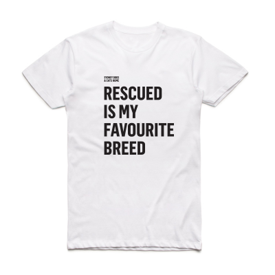 Sydney Dogs and Cats Home - Favourite Breed White Tee
